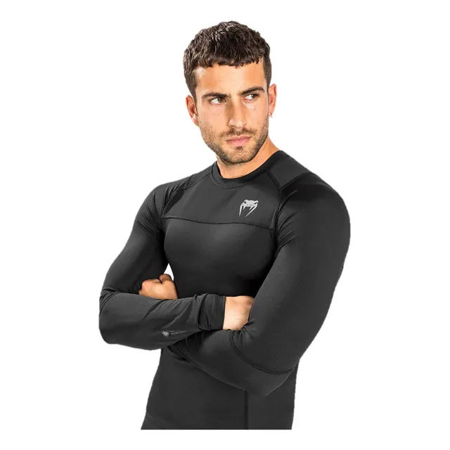 G-fit Air Rashguards Manga Larga-negro Para Hombre