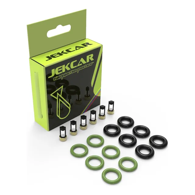 Kit 6 Inyectores Tipo Delphi Viton / Nbr