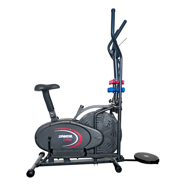 SPARTA, eliptica multifuncion, 4en1, caminador, eliptico, bicicleta, Mancuernas, Twister, APUSPA0006