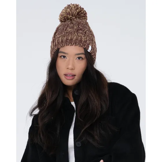Gorro De Lana Rusty Mermaid Mujer Marron Marrón Claro U