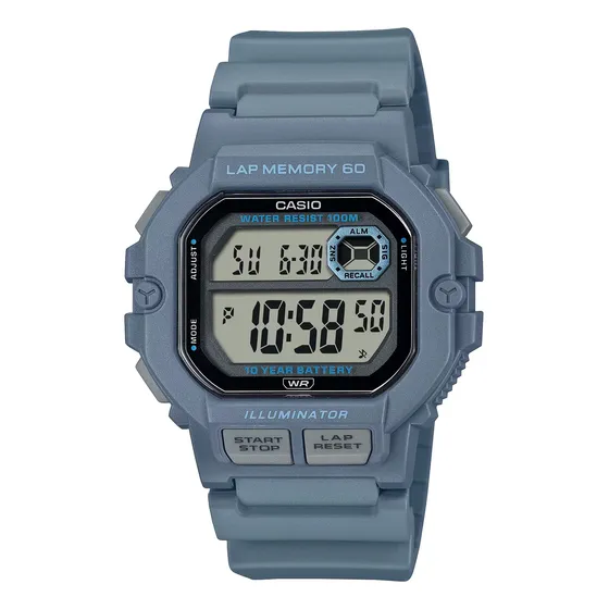 Reloj Casio Oferta Digital Resistente Al Agua Ws-1400h-2av