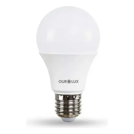 Lâmpada Inteligente Sensor Luminosidade 6500k 9w Bulbo E27 Cor da luz Branco-frio
