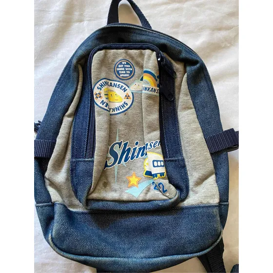 Morral De Niña En Jeans Importado. Usado