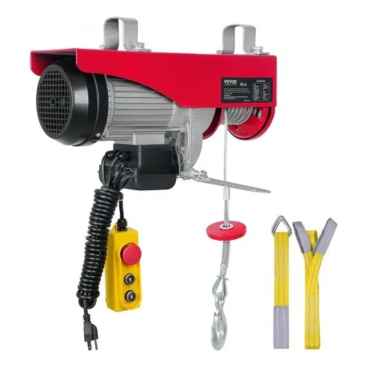 Polipasto Winche 600kg Control Remoto Vevor Heavy Duty