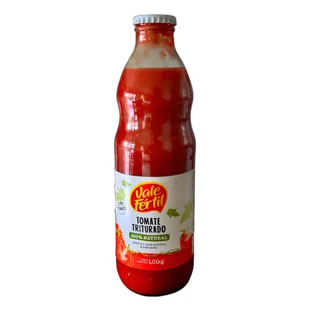 Tomate Triturado Puro Passata Natural Vale Fértil 1kg
