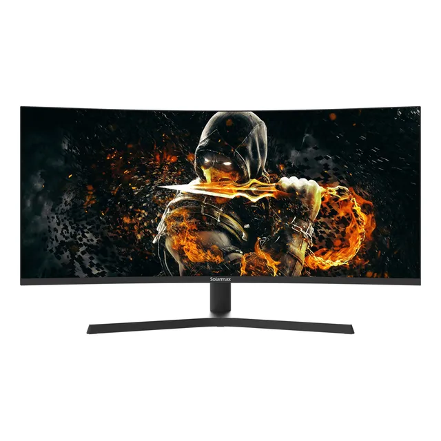 Monitor Gamer Solarmax GMX SX34CW SX34CW3B 34 " 220V Color Negro
