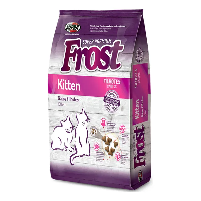 Supra Frost Super Premium Kitten gatito 10.1kg