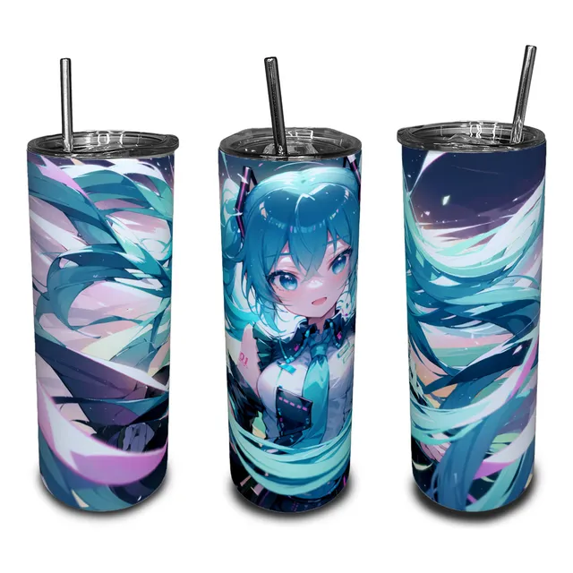 Termo Doble Capa Anime Hatsune Miku Modelo (7070119tdcai)