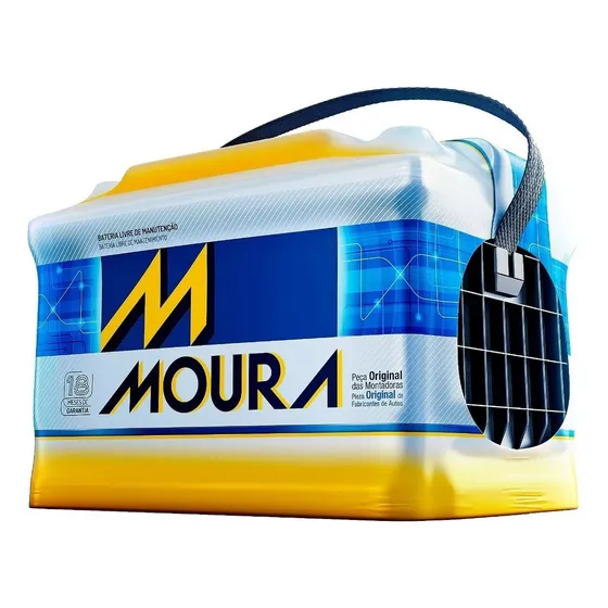 Bateria Auto Moura M26ad 12x75 Reforzada Inst. A Domicilio