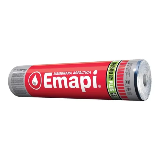 Membrana Asfaltica Geotextil Emapi N500 Transitable 43kg 4mm
