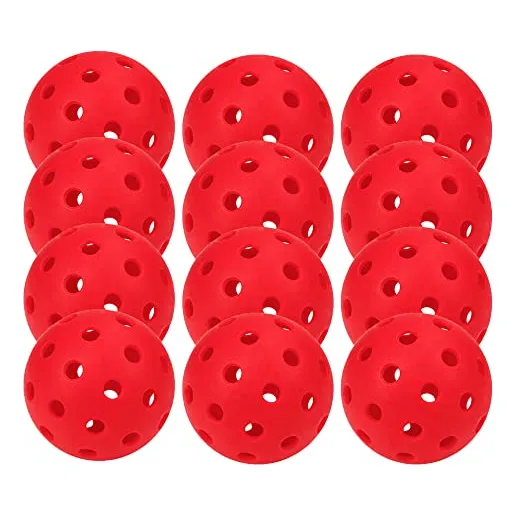 Hofimeta 12 Pack 40-holes Práctica Bolas De Bolas De Vg89l