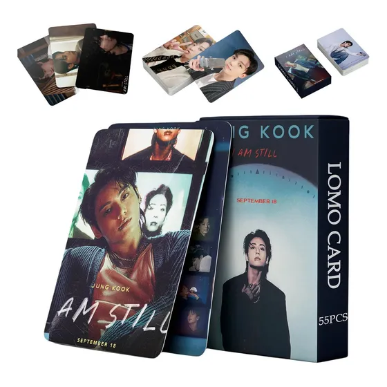 55pcs Photocards Jungkook 2025 Album Photocards Bts Estampas