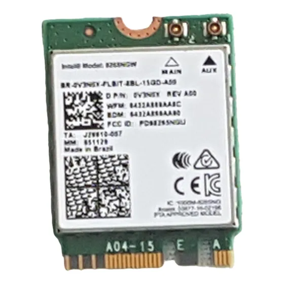 8265ngw Placa Wifi Para Notebook Dell Latitude 7390