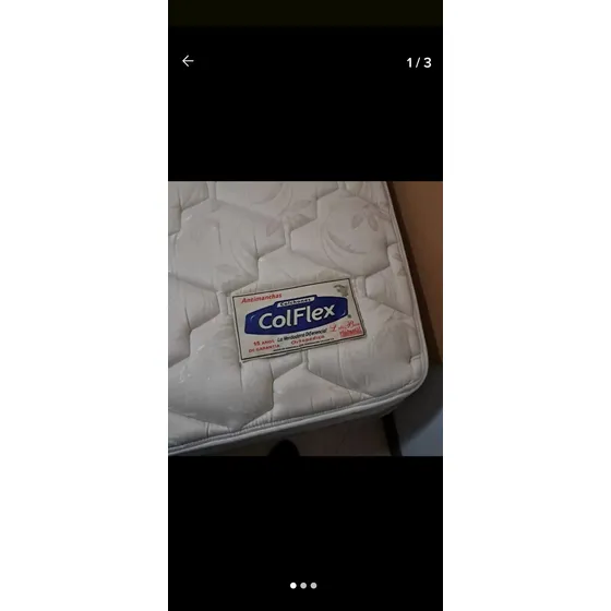 Colchon 200 Cms X 190 Cms King Size Marca Colflex Ortopedico
