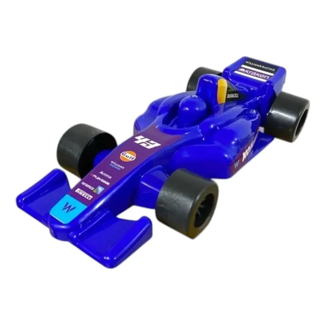 Auto De Plastico Super Grande 60 Cm Estilo Fórmula Uno 