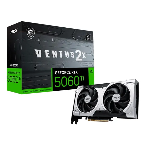 Mercado Livre Placa De Vídeo Msi Rtx 5060 Ti 8gb Gddr7 128bits Ventus Plus image