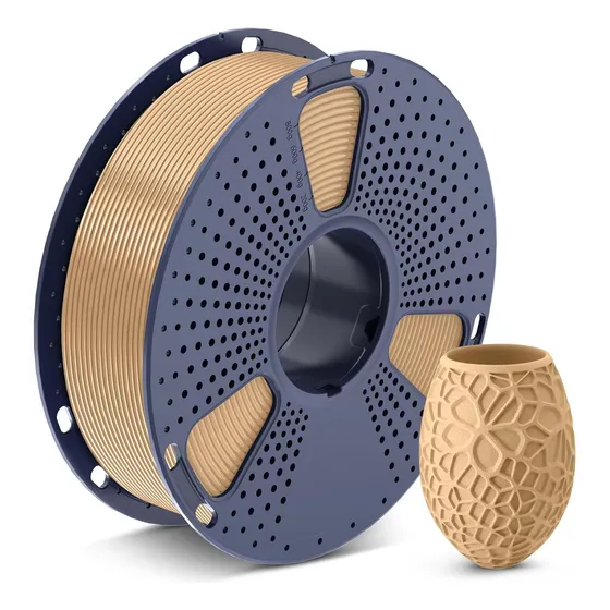 Filamento Pla Para Impresora 3d De 1.75mm 1kg Color Wood Color Pla