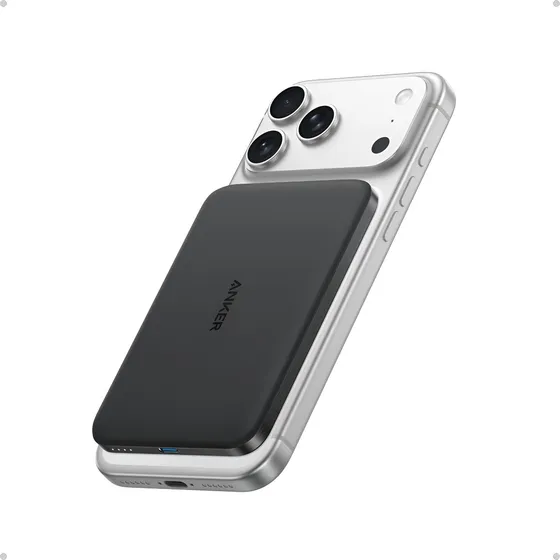 Bateria Externa Power Bank Anker Nano 5000mah Ultradelgada Color Negro