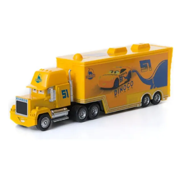 Carrinho Dinoco King Franquia Mcqueem Carros Carreta + Carro