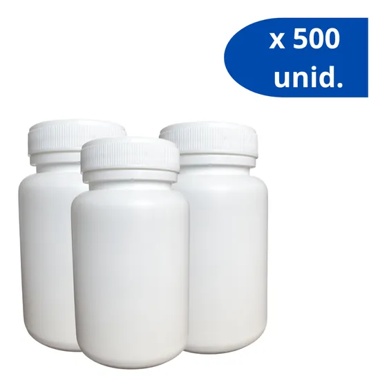 Envase Capsulero Pastillero 120 Cc - Bulto De 500 Unidades