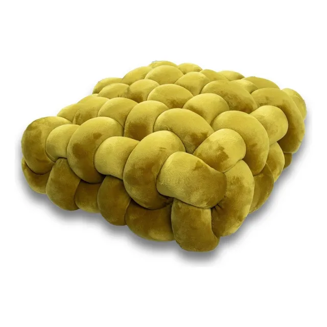 Cojines Suaves De Tejido Cuadrado, Cojines De Asiento