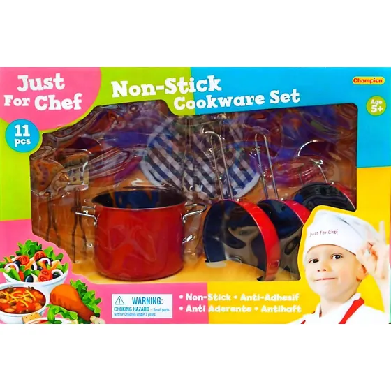Juego Set De Cocina Chef En Casa 11 Piezas Niños Niñas