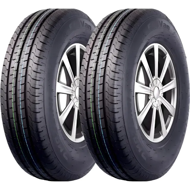 Paquete De Dos Llantas 195r15c Mazzini Effivan