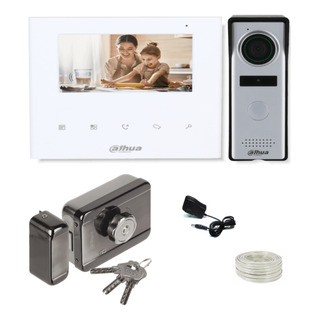 Kit Videoportero Analógico 4.3 Dahua Kta04 Y Chapa / 30mts Kit Videoportero Analógico 4.3 Dahua Kta04 Y Chapa / 30mts