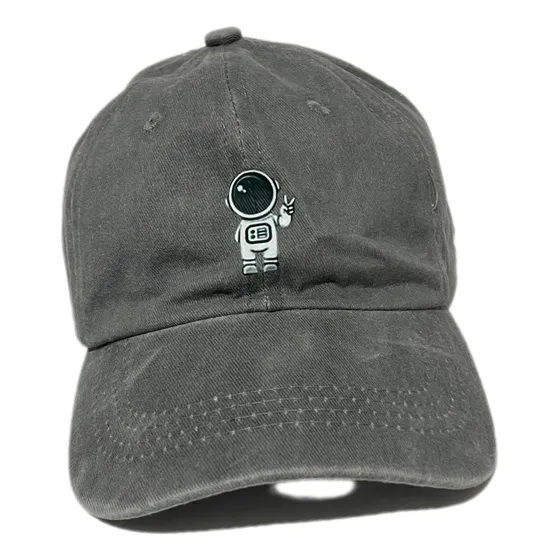 Gorra Modelo Astronauta Unisex Pre Lavada Moda Casual
