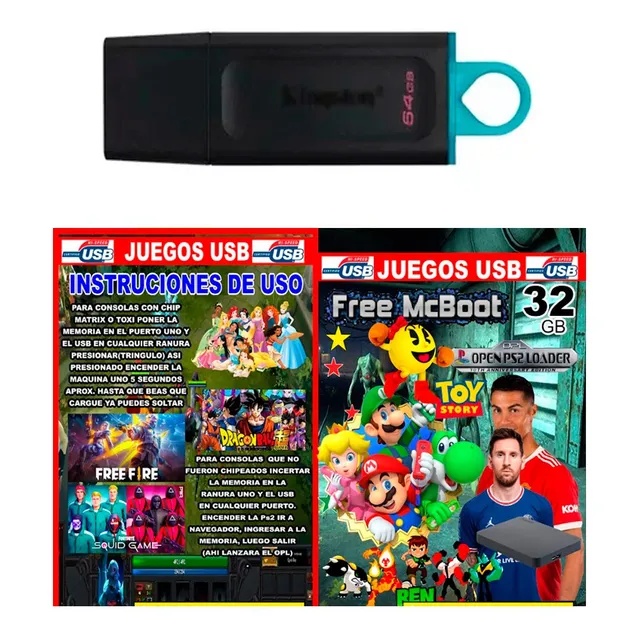 Juegos Ps2 Grabados En Usb - Coleccion Variada