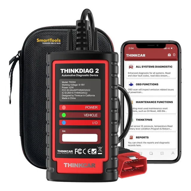 Scanner Automotriz Multimarca Thinkcar Thinkdiag 2 Original
