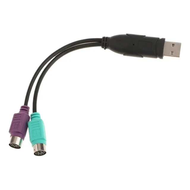 Usb Doble Convertidor De Cable Ps2 Cable Para Teclado Raton