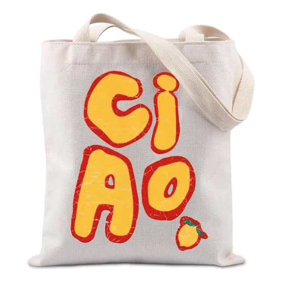 Ciao Limon Regalo Italiano Para Amante Limoncello Bolso Mano