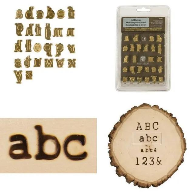 Pirógrafo - Letras_minus Accesorios Madera Cuero-pirograbado