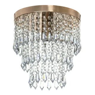 Lustre Cristal Acrilico Manucrillic Cobre Maravilhoso Lustre Cristal Acrilico Manucrillic Cobre Maravilhoso