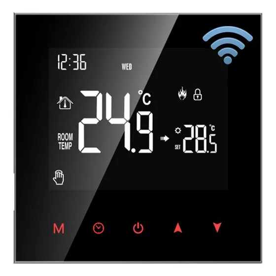 Termostato Smart Programable Caldera Gas Cont Seco Wifi Tuya