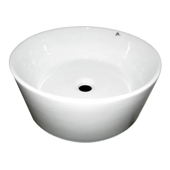 Lavamanos Sobreponer Bm Redondo Sin Rebose 40cm 