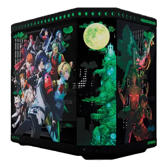 Gabinete Gamer Hyte Persona 3 Reload Y70 Eatx Pcie 4.0 Usb-c Color Negro