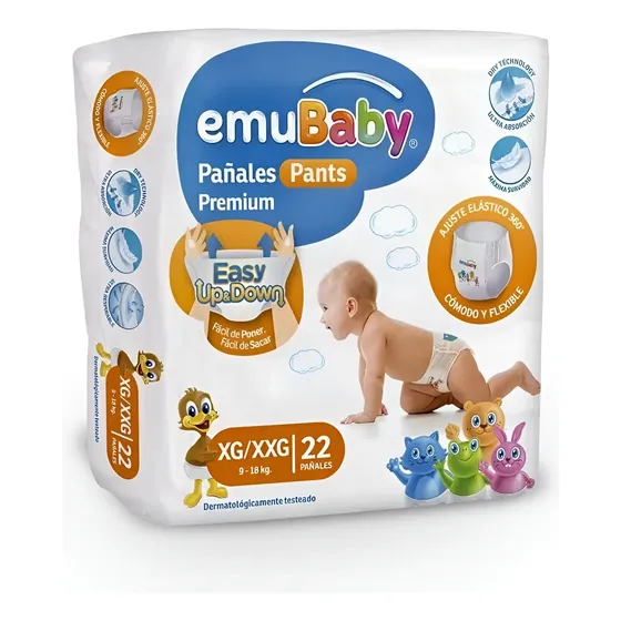 Pañales Emubaby Pants Premium Elige La Talla | Cuotas sin interés