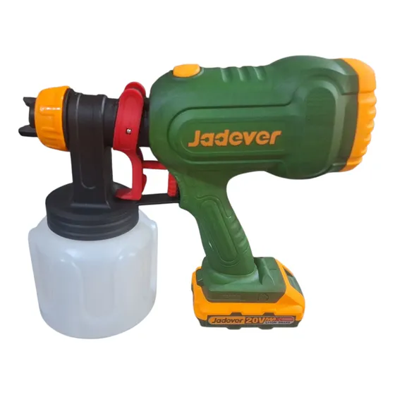 Pistola Para Pintar Inalambrica 20v 0.1-0.2 Bar Jadever