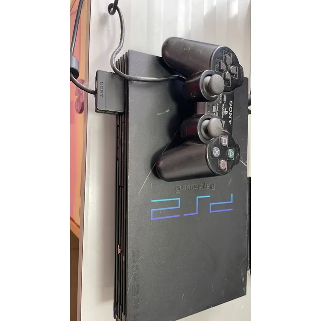 Ps2 Lan Hdd Fat Red Para Coleccionistas