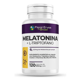 Melatonina 210 Triptofano MagnĂ©sio Inositol Vit B3 B6 B12 D3 Melatonina 210 Triptofano MagnĂ©sio Inositol Vit B3 B6 B12 D3