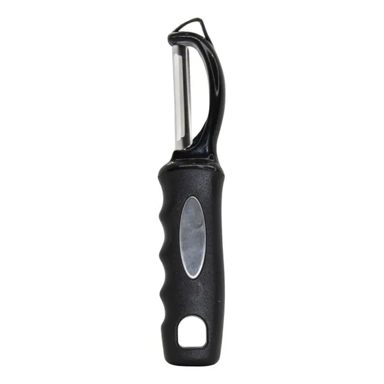 Pelapapas Pelador De Verduras Mango Ergonomico Filoshark Color Negro