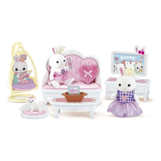 Juego Bunny Boutique Set De Casa 4 Diferentes Ambientes