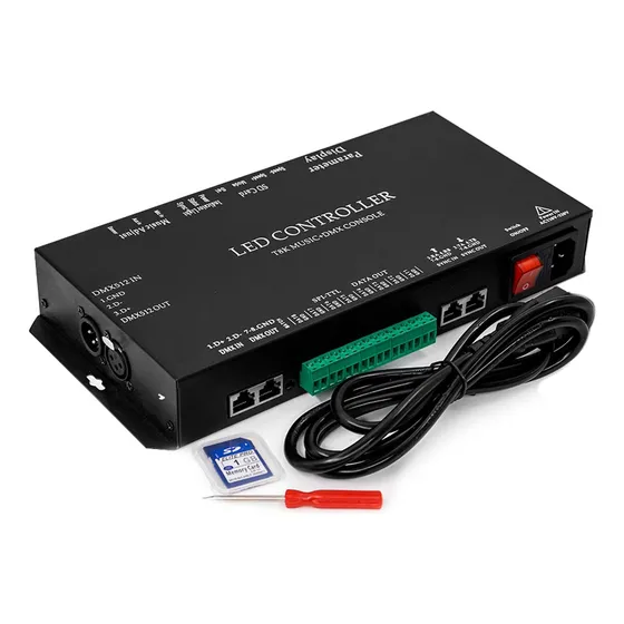 Zhmy Consola Dmx De Música Z8t8k, Puerto De 8 Canales Con
