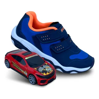 TĂȘnis Infantil Masculino Kidy Para Menino Sem Cadarço Z618 TĂȘnis Infantil Masculino Kidy Para Menino Sem Cadarço Z618