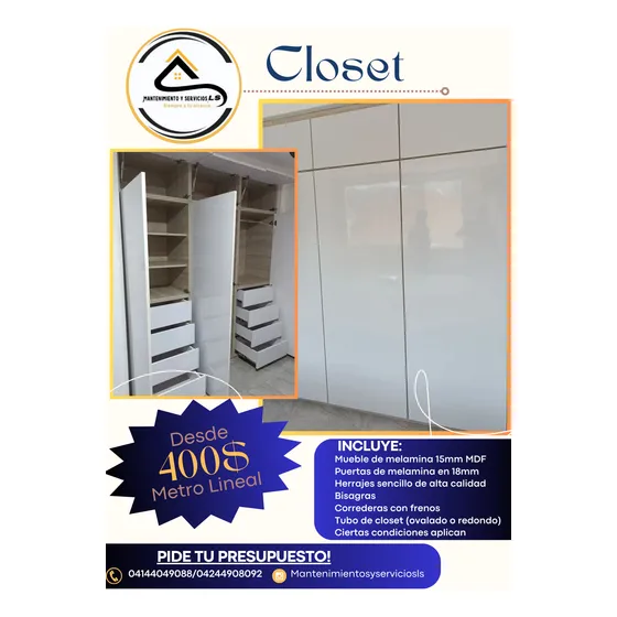 Closet De Madera