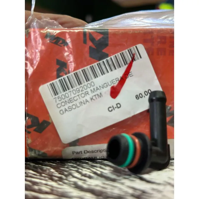 Conector Manguera De Gasolina De Moto Ktm