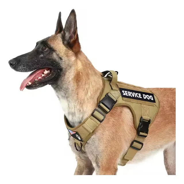 Pechera Arnes Chaleco Táctico Perros Militar Service Dog