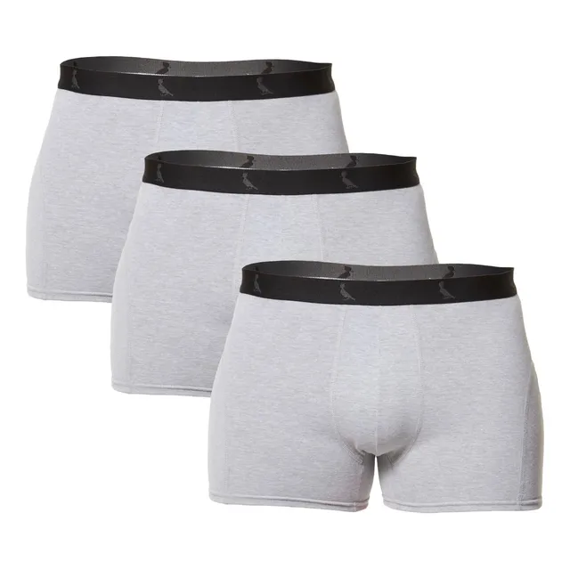 Kit 3 Cuecas Boxer Monocromático Reserva